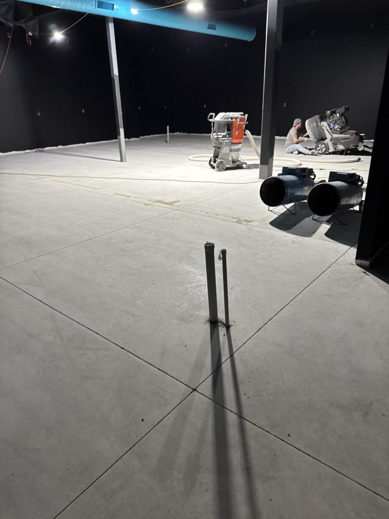 Before - Concrete Polishing Project in New Buffalo, MI