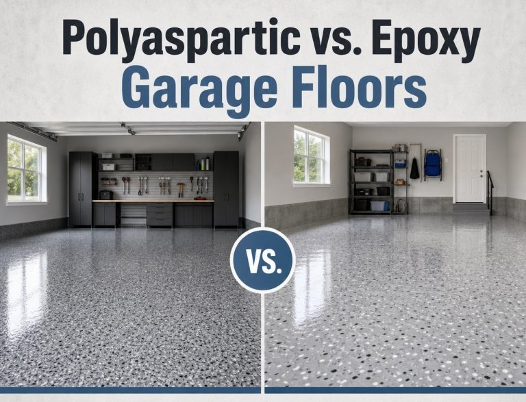 Polyaspartic vs. Epoxy Garage Floors in Michigan